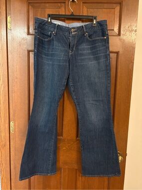 Gap Women’s Dark Wash perfect boot Jeans - Blue